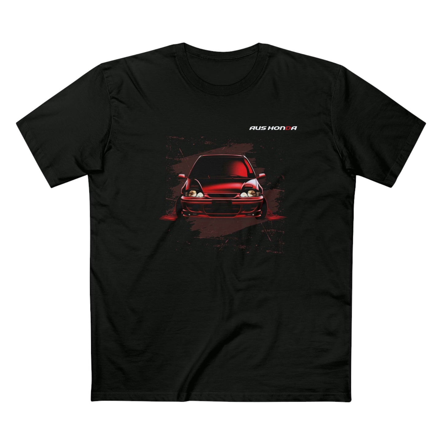 Aus Civic Tee Edition 1 in Red