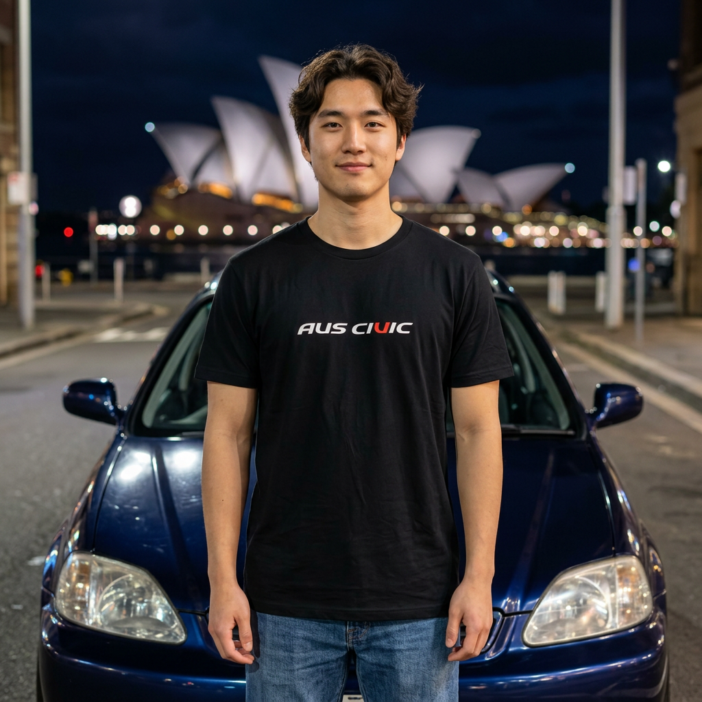 Aus Civic Classic Tee