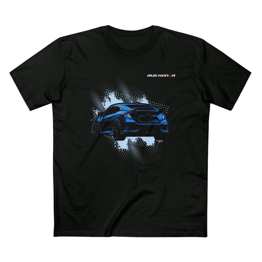 Aus Civic Tee Edition 3 in Blue