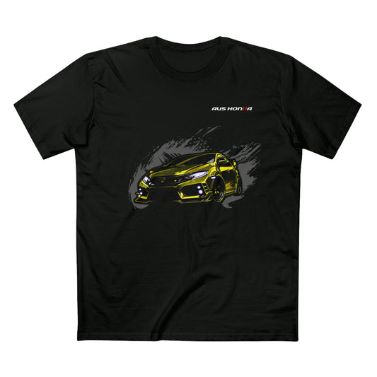 Aus Civic Tee Edition 2 in Yellow