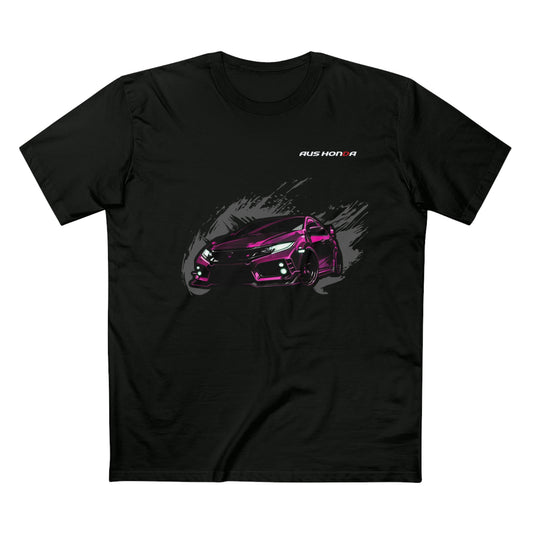 Aus Civic Tee Edition 2 in Pink